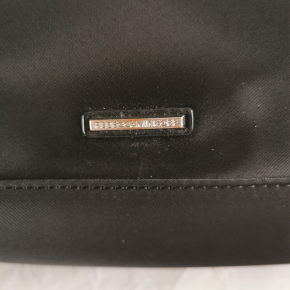 HP🔥Rebecca Minkoff Black Nylon Regan Laptop Tote Bag - Picture 4 of 13